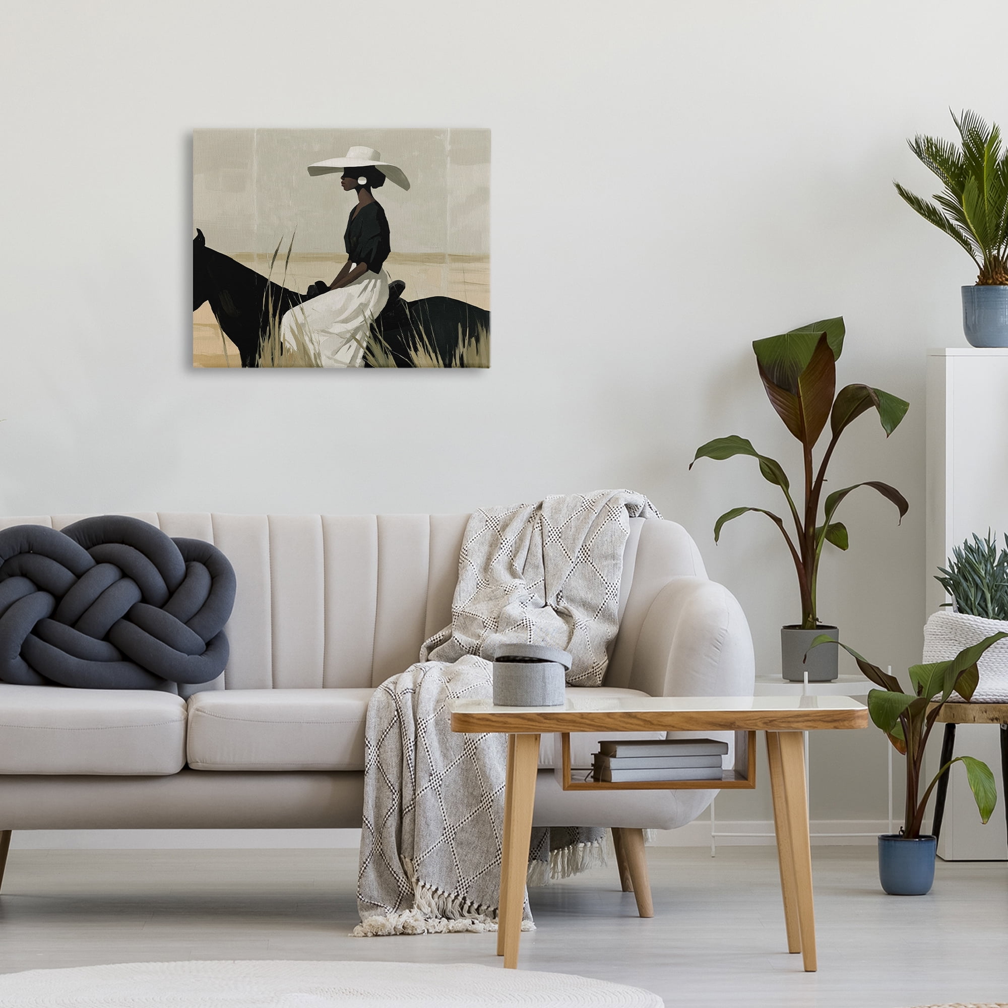 Stupell Industries Equestrian Elegance Silhouette Canvas Wall Art, design by Svetlana Aleynikova