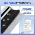 thumbnail image 2 of iSpring WGB31B-PF Whole House Water Filter System, SGS-Tested to Remove up to 99% PFAS, 3-Stage Filtration Reduces Sediment, Chlorine, Taste & Odor, 10-Inch Filters, 1" Inlet/Outlet, 2 of 8