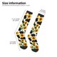thumbnail image 2 of Fotbe Cute Cow Print Sunflower C Calcetas Divertidas Estampadas para Hombre y Mujer, Calcetas de Algodón hasta la Rodilla para Caminar, Correr, Enfermería y Embarazo, 2 of 6