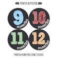 thumbnail image 3 of months in motion monthly baby stickers baby boy or baby girl milestone sticker (1134), 3 of 3