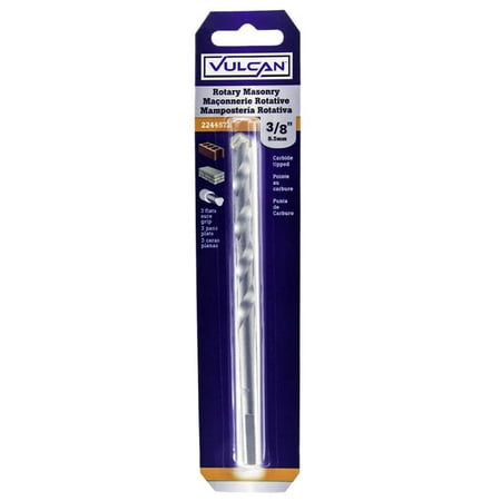 

Vulcan 223811OR Straight Shank Masonry Drill Bit Nickel Chrome Plated