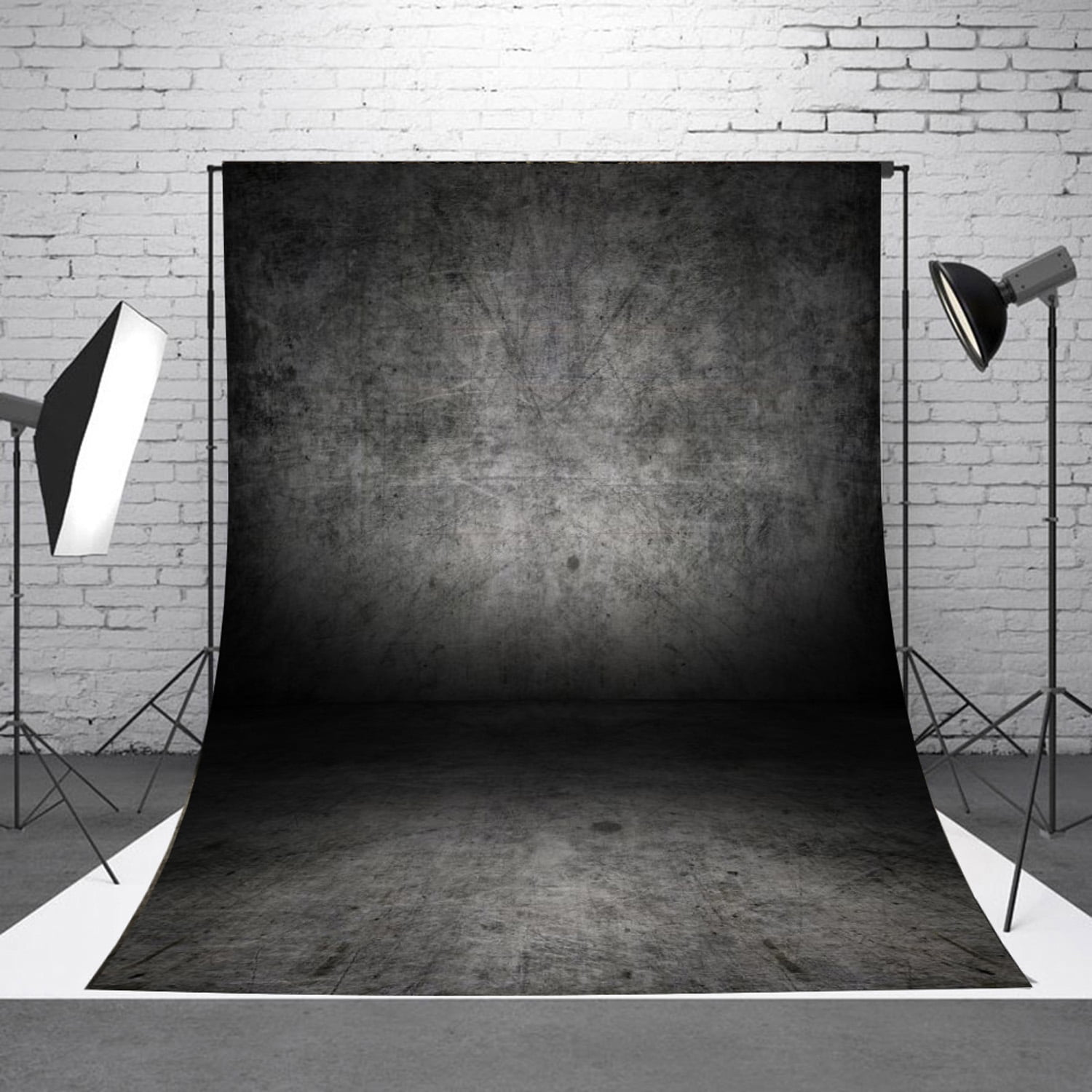 white backdrop studio