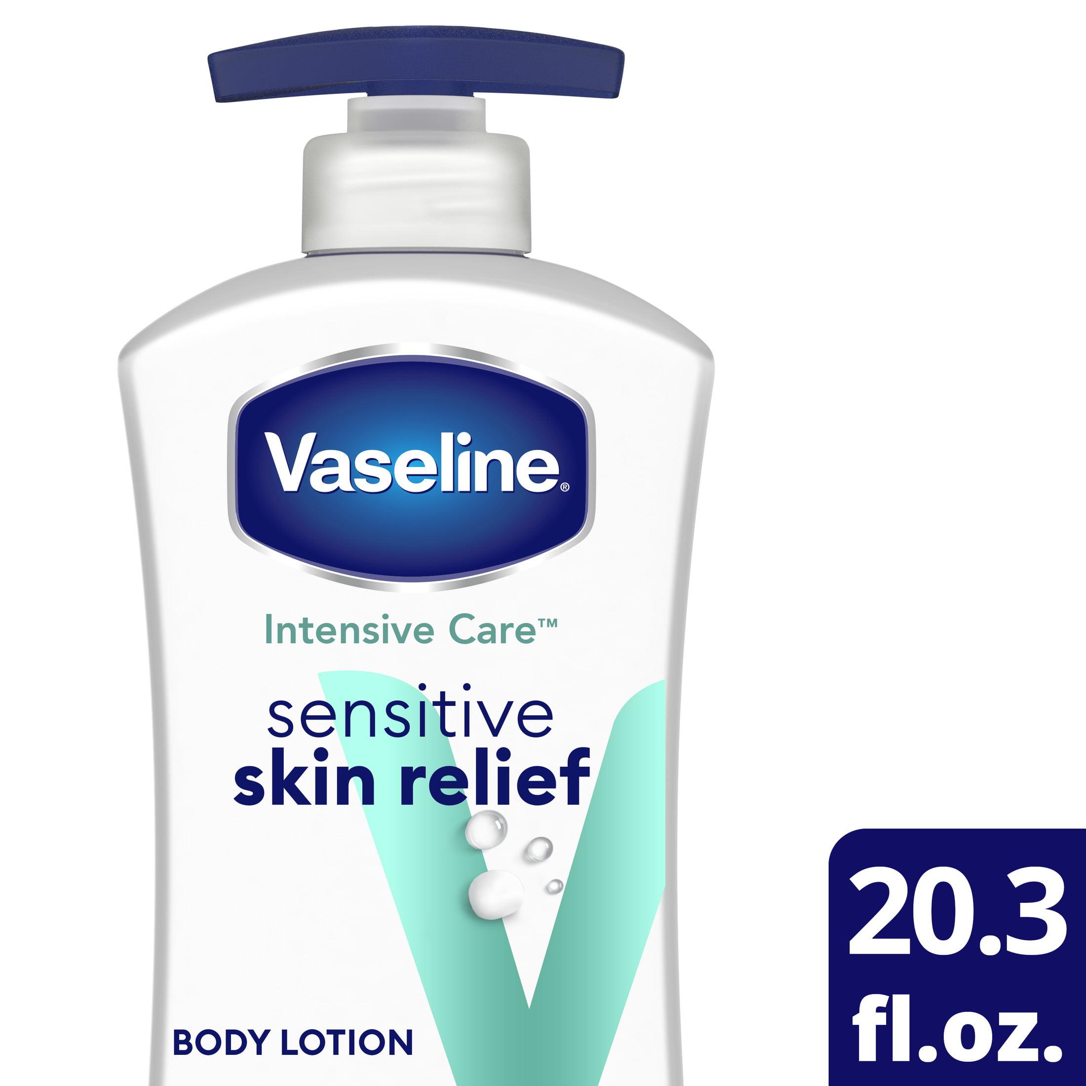Vaseline Intensive Care Sensitive Skin Relief Non Greasy Body Lotion, 20.3 fl oz - image 3 of 13