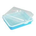 thumbnail image 4 of DYNWAVECA Garden Seed Tray Sprouting Container Hydroponic Big Capacity with Lid Microgreens Growing Seedling Plant Blue, 4 of 10