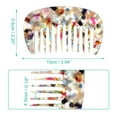 thumbnail image 4 of Unique Bargains Hair Comb Wide Tooth Anti-Static Pocket Size for Curly Hair Multicolor, 4 of 7