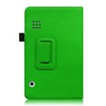 thumbnail image 2 of qunyiCO Y7/ Venturer Voyager 7" Tablet Case - Fintie Premium PU Leather Cover for with Stylus Holder Compatible with SmarTab 7 / iView 7", Green, 2 of 7