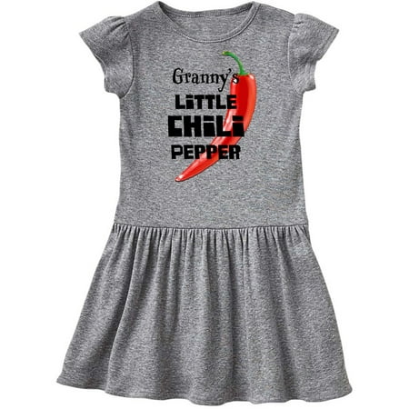 

Inktastic Granny s Little Chili Pepper Gift Toddler Girl Dress