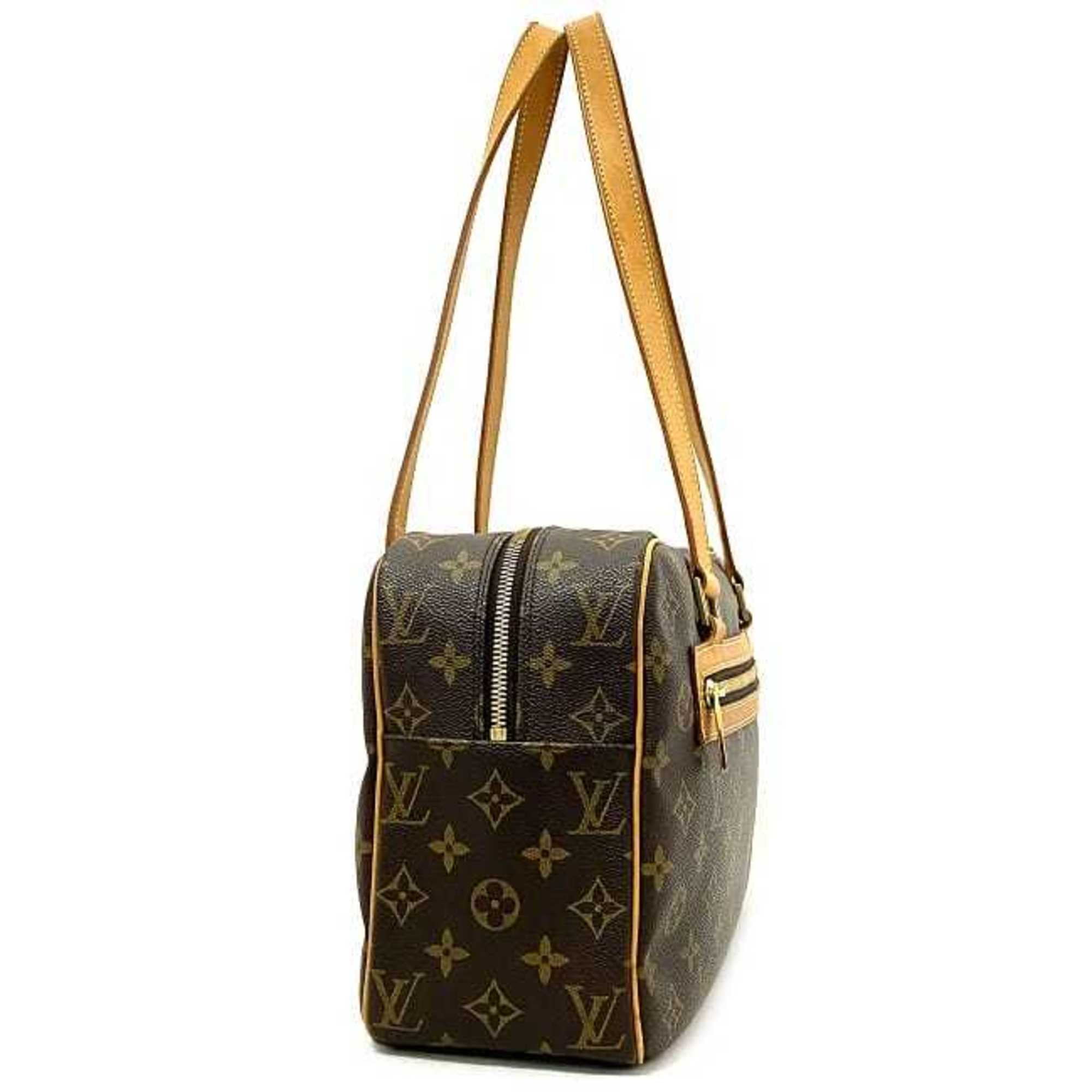 LOUIS VUITTON Cite GM Used HandBag Monogram France M51181 Vintage