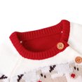 thumbnail image 5 of Newborn Baby Girls Boys Ugly Christmas Sweater Knit Oversized Sweaters Sweatshirt Outfits for Kids Infant, 5 of 7