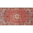 thumbnail image 1 of Ahgly Company Machine Washable Indoor Rectangle Traditional Light Copper Gold Area Rugs, 2' x 5', 1 of 7