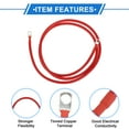 thumbnail image 4 of 1 Pc Cable de Inversor de Batería 6 AWG Gauge 5FT 5/16" Terminal Cable de Batería Universal para Automóvil Vehículo Barco RV Solar Cobre Estañado Rojo, 4 of 7