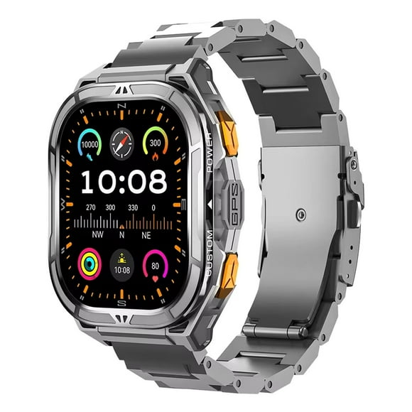 Reloj inteligente Cubot GT 3, 1.96 pulgadas, AMOLED, oxígeno en sangre, GPS, 5 ATM