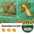 thumbnail image 4 of Quictent Premium Heavy Duty Chicken Coop with Waterproof Cover, Secure Outdoor Poultry Pen Run for 40+ Poultry, 0.78" Wire Gaps & Lockable Doors, 9x23x6.5FT, 4 of 9