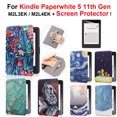 thumbnail image 2 of Funda para Kindle Paperwhite 11.ª generación 6,8 pulgadas 2021 + protector de pantalla Correa de mano Funda Ebook Activación automática Sueño M2L3EK M2L4EK, 2 of 5