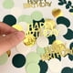 thumbnail image 3 of Feliz cumpleaños cumpleaños, decoración de mesa cumpleaños verde, confeti dorado, 3 of 4