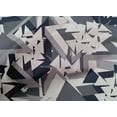 thumbnail image 5 of oneOone Cotton Poplin Fabric Triangle Geometric Print Fabric BTY 56 Inches Wide, 5 of 5