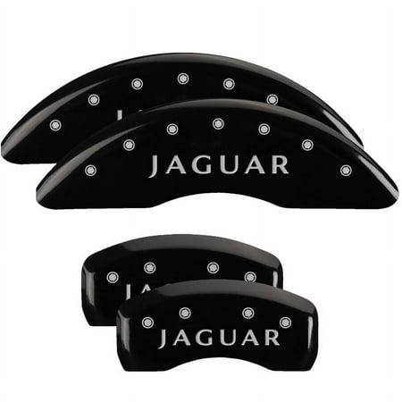 MGP 4 Caliper Covers Engraved Front & Rear MGP Black finish silver ch Fits select: 1999-2004 ACURA 3.5RL