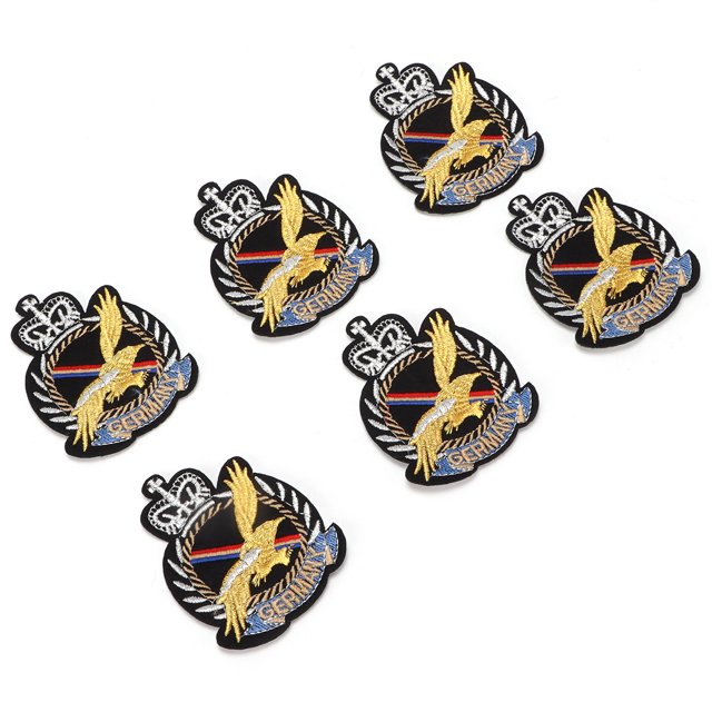 Etiqueta engomada del paño del bordado parches para planchar patrón de insignia de águila para ropa ANGGREK Otros