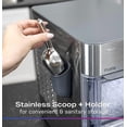 thumbnail image 2 of GE Profile Opal Stainless Steel Scoop + Magnetic Holder, Ergonomic Grip, Works with most Opal Nugget Ice Makers, 2 of 2