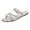 Silver, variant on Women's Glitter Rhinestone Flat Criss Cross Strappy Open Toe Sandals On Slippers