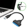 thumbnail image 1 of Cable de datos 5Gbps USB 3.0 a SATA Cable 2.5 pulgadas HDD SSD Adaptador externo Cable de alimentación, 1 of 3
