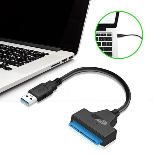 5Gbps USB 3.0 a SATA Cable 2.5 pulgadas HDD SSD Adaptador externo Cable de alimentación