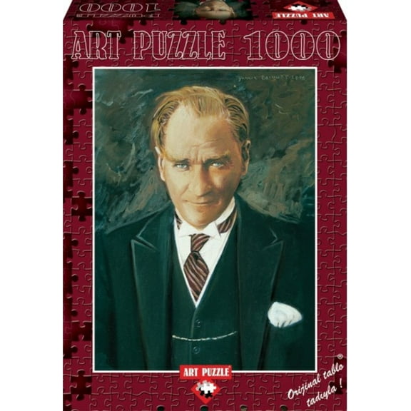 Portrait Of Ataturk 1000 Piece Puzzle