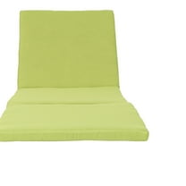 CoSoTower Waterproof Chaise Lounge Cushions - 76.75" Outdoor Patio Chair Pads with Ties, UV/Fade Resistant 100% Polyester Cushions for Poolside Sunbeds (Spot Clean Only)