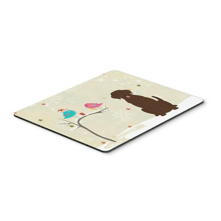 Hot Chocolate Christmas Balls Carolines Treasures BB2528MP Christmas Presents Between Friends Chocolate Labrador Mouse Pad, Hot Pad or Trivet ()