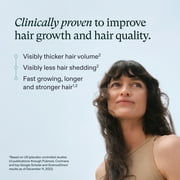 Nutrafol Womens Hair Growth Supplements, Ages 18-44, Clinically Proven for Visibly Thicker and Stronger Hair, Dermatologist Recommended - 1 Month Supply