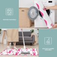 thumbnail image 6 of Pink Breast Cancer Kitchen Rugs Sets Of 3,Kitchen Runner Rugs Non Skid Washable,Decorative Kitchen Floor Mats for Kitchen,Sink,Laundry,17"x30"+ 17"x47" + 17"x59", 6 of 6