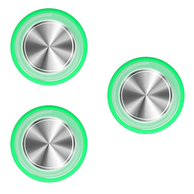 Wweixi Mobile Phone Joystick Practical Plastic Screen Rocker Round Suction Cup Gamepad Button Joypad Gaming Accessories Green 3Set