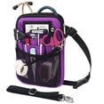 thumbnail image 1 of Riñonera BOVKE para enfermera con bolsillos para equipo médico, color morado, 1 of 7