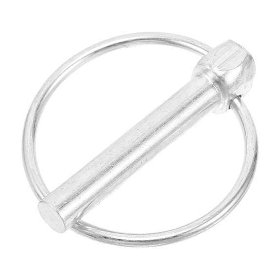 BESTONZON Trailer Pin Heavy Duty Plated Silver Galvanized Iron Versatile Design