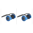 thumbnail image 1 of Seitruly Auricular inalámbrico Mini auricular deportivo Carga USB Auriculares 4.0 compatibles con Bluetooth, azul azul 2piezas, 1 of 6
