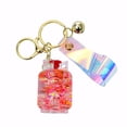 thumbnail image 6 of Liquid Motion Keychain Floating Sand Acrylic Car Pendant Couple Gift, 6 of 6