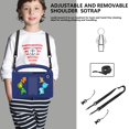 thumbnail image 2 of Dteck Crossbody Strap Kids Case for Samsung Galaxy Tab A9 8.7-inch (SM-X110/X115/X117),Cute EVA Hand Grip Case Shockproof Kickstand Cover with Shoulder Strap,Navyblue, 2 of 6