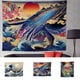thumbnail image 4 of Billuyoard Tapiz grande de mar y océano para colgar en la pared, mantas Hippie, estera, decoración artística para el hogar Decoración del hogar No.03, 4 of 6