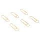 thumbnail image 5 of Clips De Papel, 100 Piezas De 1.1 Pulgadas De Clips Metálicos Metálicos Portátiles Para Uso Diario De La Oficina De La Escuela En Casa, Clips De Papel Decorativos De Los, 5 of 7