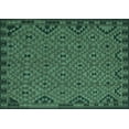 thumbnail image 1 of Ahgly Company Indoor Rectangle Southwestern Turquoise Blue Country Area Rugs, 7' x 9', 1 of 4