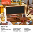 thumbnail image 5 of Foster & Rye Poker Sets with Case -  Poker Kit in Wooden Box, 5 of 6