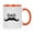 Orange, variant on Inkdotpot Dad 11oz CeramicCoffee Mug Novelty Gift For Daddy Fathers Day Gift Mug-Black