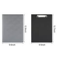 thumbnail image 4 of A4 PU Leather Briefcase Clip Ring File Document Holder Removable Flipchart Multi-pocket Resume Folder for Business Interview Meeting, 4 of 9