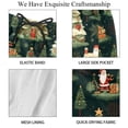 thumbnail image 4 of luoweisi Men's Beach Shorts Quick Dry Swim Trunks with Mesh Lining Christmas Tree S, 4 of 5