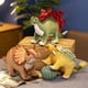 thumbnail image 4 of Lindo dinosaurio de simulación de peluche, muñeco Tyrannosaurus Rex, animal de peluche, regalo de cumpleaños para niños con almohada para niño, 4 of 5
