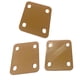 thumbnail image 2 of 3 Piezas Placa de Cuñas de Mástil de Guitarra Placa de Cuello de Cuña de Guitarra Soporte de Cuello Duradero Placa de Mástil de Guitarra de 4 Agujeros Caqui, 2 of 8