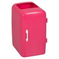 thumbnail image 1 of Organizador de brochas de maquillaje de escritorio para tocador, color rosa. Rosa Rosa, 1 of 7