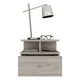 thumbnail image 2 of Mesa Noche Flotante Ceniza Diseño Moderno Excelsior, 2 of 5