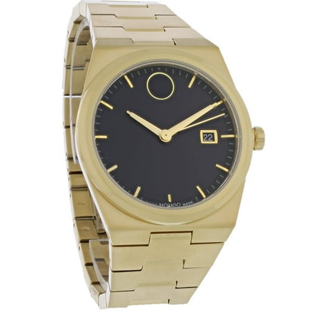 Movado Bold Quest Series Men's Gold Tone Stainless Steel Quartz Watch 3601223