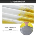thumbnail image 4 of Dining Room Chair Covers Set of 6, Stretch Parsons Chair Slipcovers Universal Removable Washable Chair Seat Covers Protector for Dining Room, Kitchen, Hotel and Party, Yellow, 4 of 6